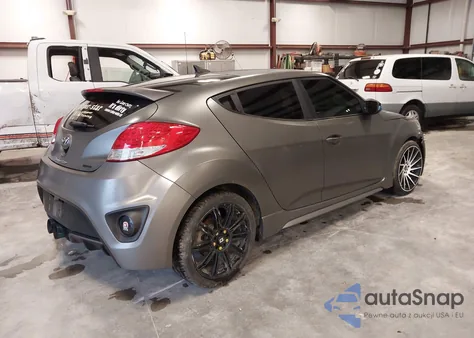 2015 Hyundai Veloster Turbo from USA, damaged, VIN KMHTC6AE5FU221236